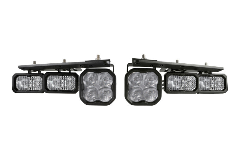 Diode Dynamics DD7182 Max white fog pocket LED light kit for 2021-2025 Ford Bronco steel bumper