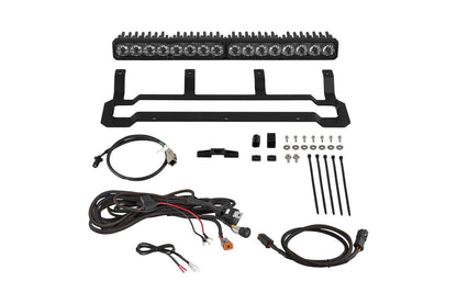 Diode Dynamics DD8734 Pro white combo grille light bar for 2025-2026 Toyota 4Runner