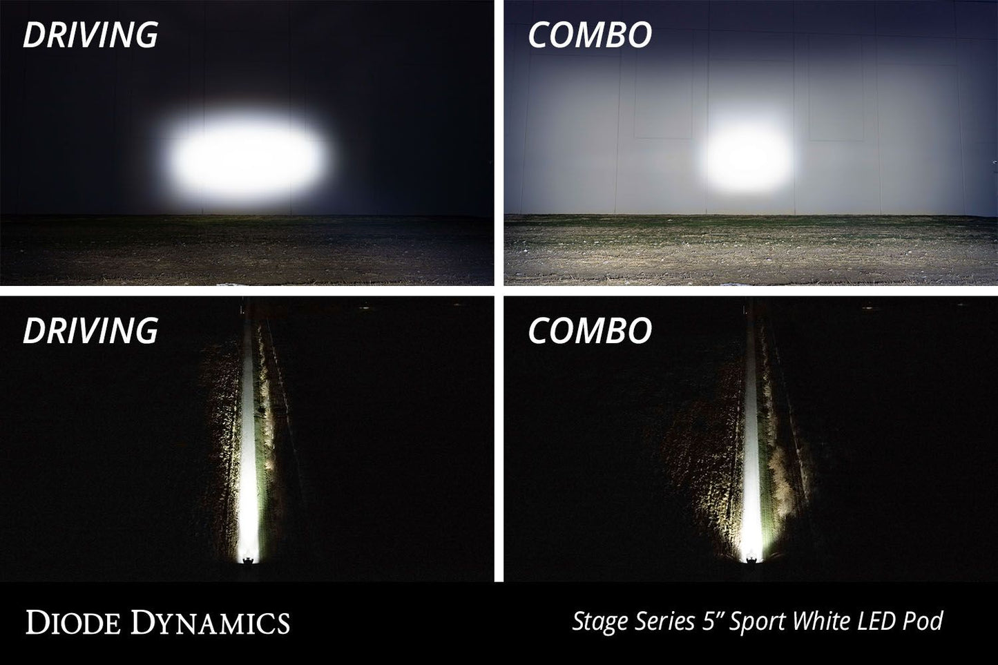 Diode Dynamics Stage Series SS5 CrossLink LED Light Bar (6-Pod / 7-Pod / 8-Pod)