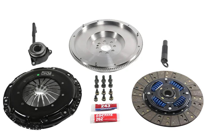 DKM performance organic clutch kit with flywheel for Audi and VW 2.0T 02Q transmission MB-034-060