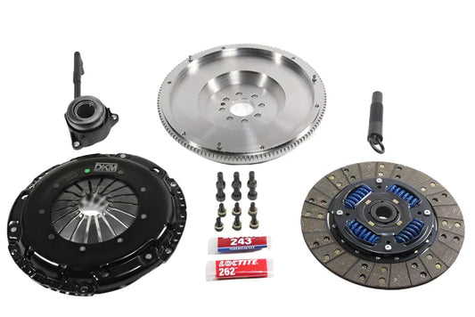 DKM performance organic clutch kit with flywheel for Audi and VW 2.0T 02Q transmission MB-034-060