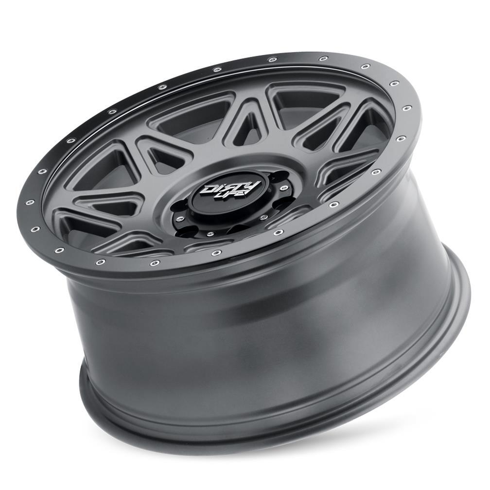 Dirty Life 9305 Theory 20x9 / 6x135 BP / 0mm Offset / 87.1mm Hub Matte Gold Wheel - Beadlock