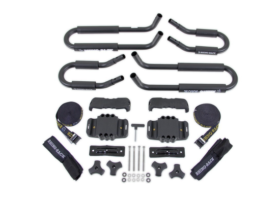 Rhino-Rack Fixed J Style Kayak Carrier w/ Tie Downs (Pair) - S510
