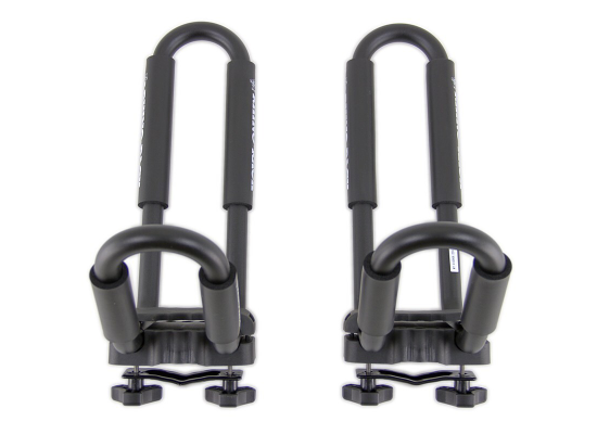 Rhino-Rack Fixed J Style Kayak Carrier w/ Tie Downs (Pair) - S510