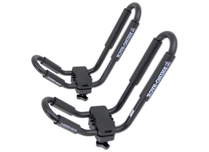 Rhino-Rack Fixed J Style Kayak Carrier w/ Tie Downs (Pair) - S510
