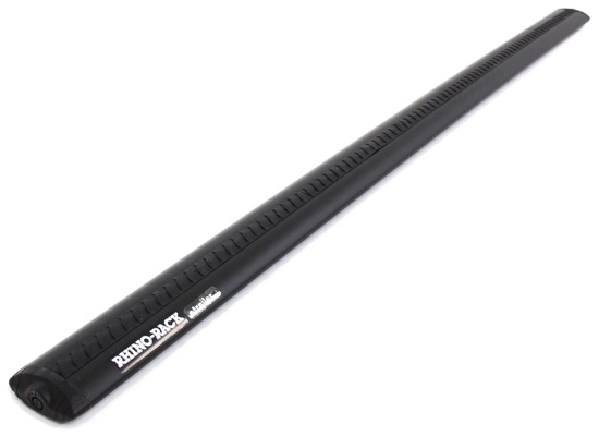 Rhino-Rack Single Vortex Aero Bar Black Aluminum 59in Long - VA150B