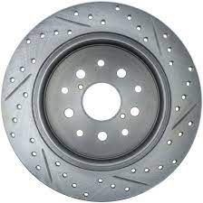 StopTech 01-05 Lexus IS300 / 02-10 Lexus SC430 Sport Slotted & Drilled Rear Left Brake Rotor Stoptech