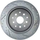 StopTech 01-05 Lexus IS300 / 02-10 Lexus SC430 Sport Slotted & Drilled Rear Left Brake Rotor