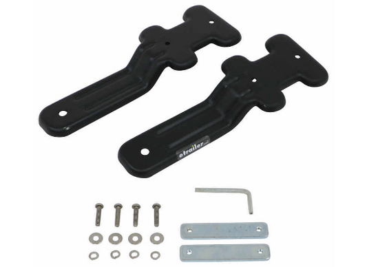 Rhino-Rack LED light Bar Mounting Brackets for Pioneer Platform Rack (x2) - 43156 Rhino-Rack