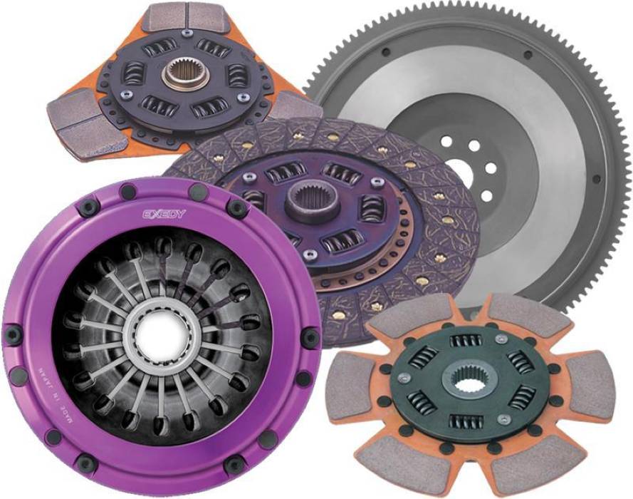 Drivetrain parts including clutches, transmissions, differentials, axles, and driveshafts