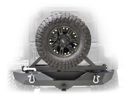 DV8 Offroad 07-18 Jeep Warngler JK Mid-Width Rear Bumper RBJK-12