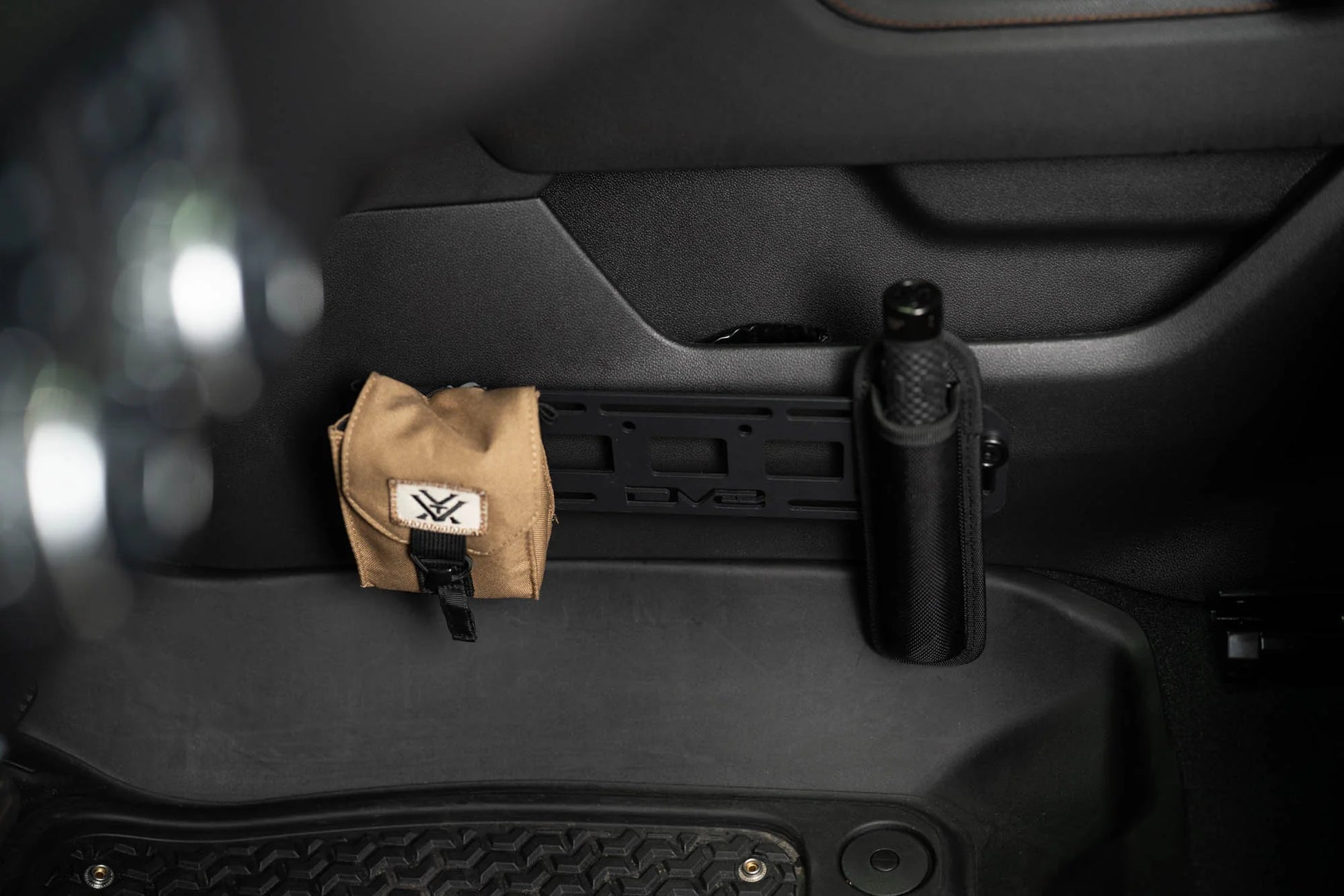 DV8 Offroad UNMP-02 universal MOLLE panel 11x3 inch steel mounting panel