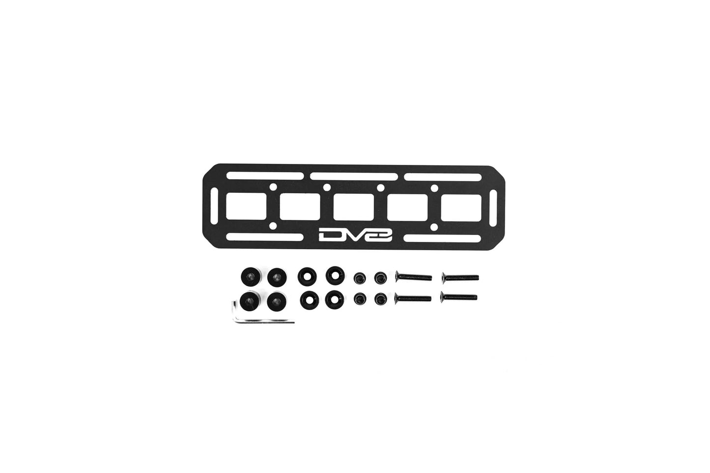 DV8 Offroad UNMP-02 universal MOLLE panel 11x3 inch steel mounting panel
