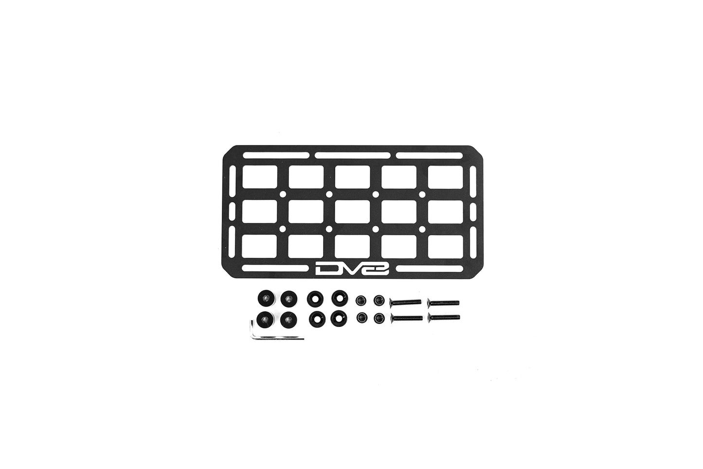 DV8 Offroad UNMP-03 universal MOLLE panel 11x6 inch steel mounting panel