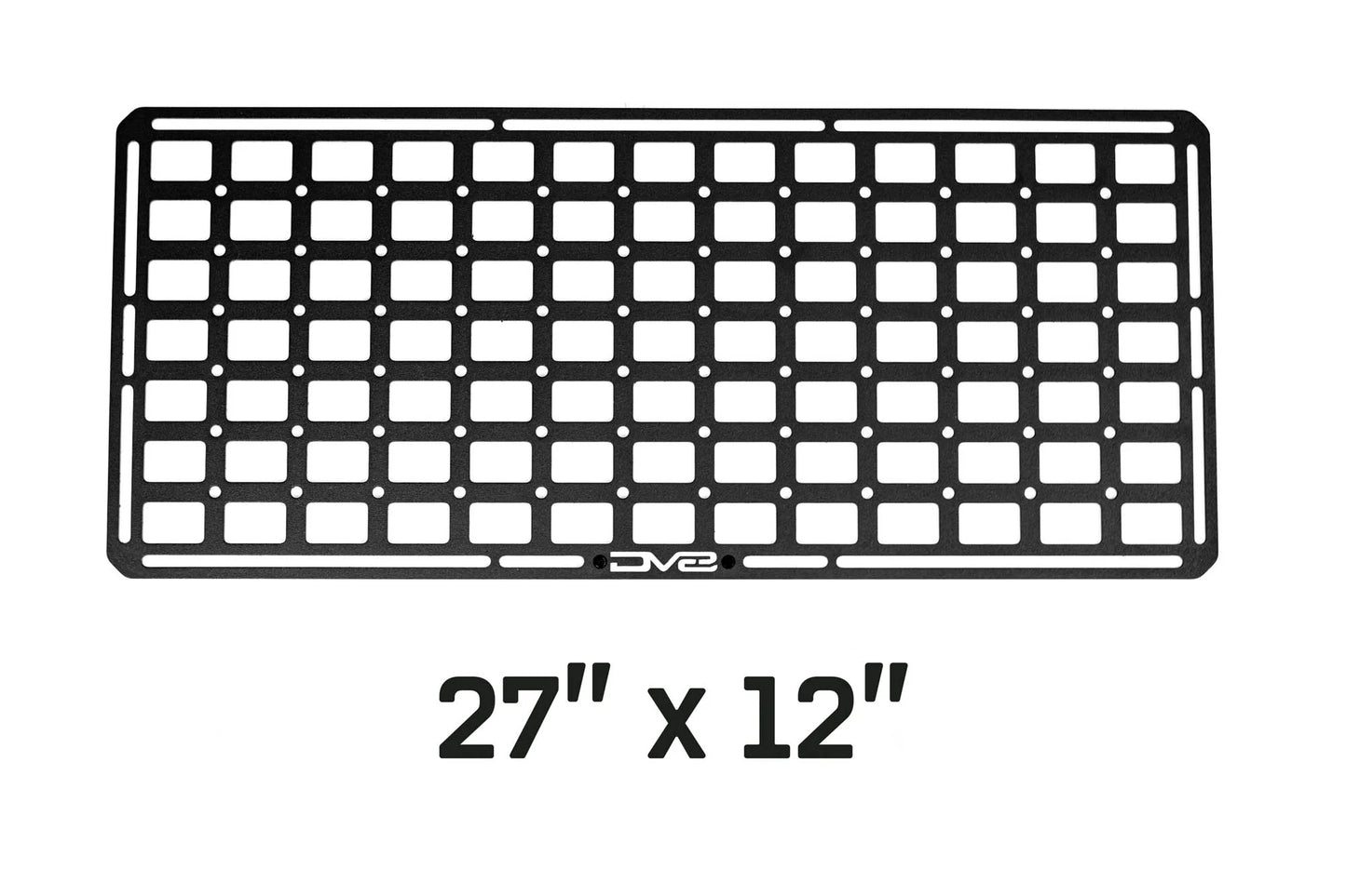 DV8 Offroad UNMP-05 universal MOLLE panel 27x12 inch steel mounting panel