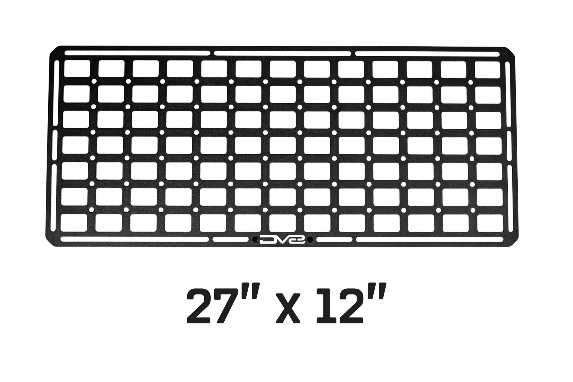 DV8 Offroad UNMP-05 universal MOLLE panel 27x12 inch steel mounting panel