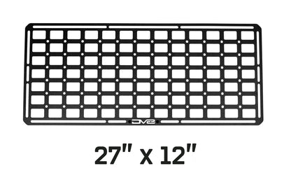 DV8 Offroad UNMP-05 universal MOLLE panel 27x12 inch steel mounting panel