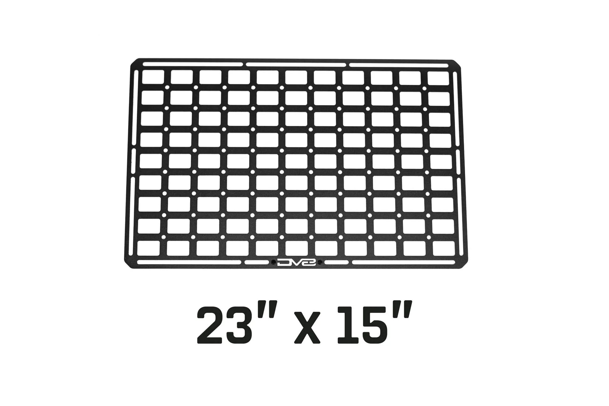 DV8 Offroad UNMP-06 universal MOLLE panel 23x15 inch steel mounting panel