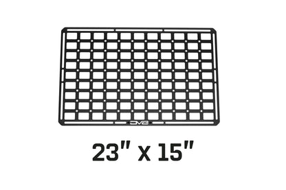 DV8 Offroad UNMP-06 universal MOLLE panel 23x15 inch steel mounting panel