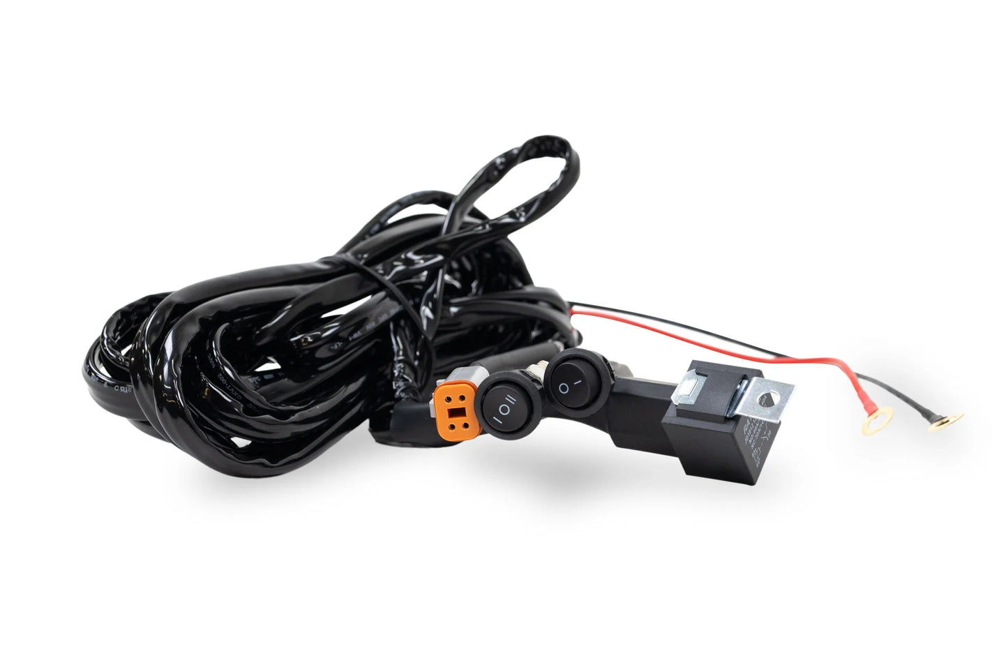 DV8 Offroad UNWH-04 40 amp DT 4-pin halo light harness for DV8 halo accent lights