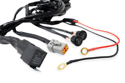 DV8 Offroad UNWH-05 40 amp DTP 4-pin halo light harness for DV8 halo accent lights