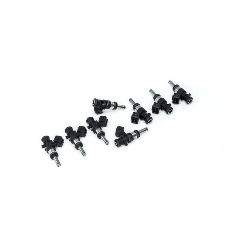 DeatschWerks 1250cc Bosch EV14 universal fuel injector set with extended nozzles