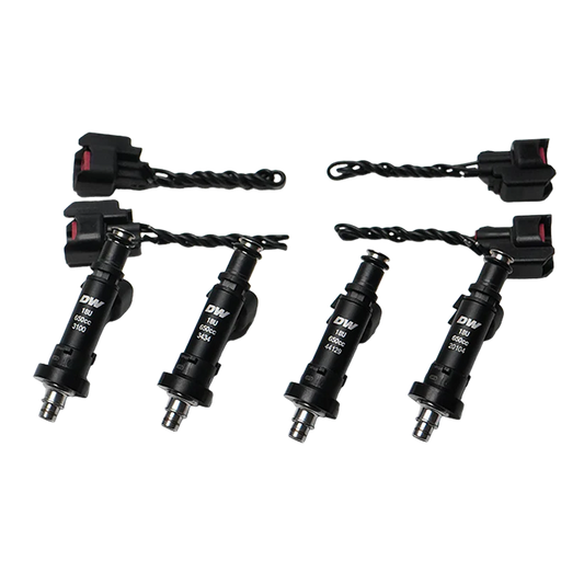 DeatschWerks 650cc Injectors for Honda/Acura B/D/F/H Series - 18U-04-0650-4