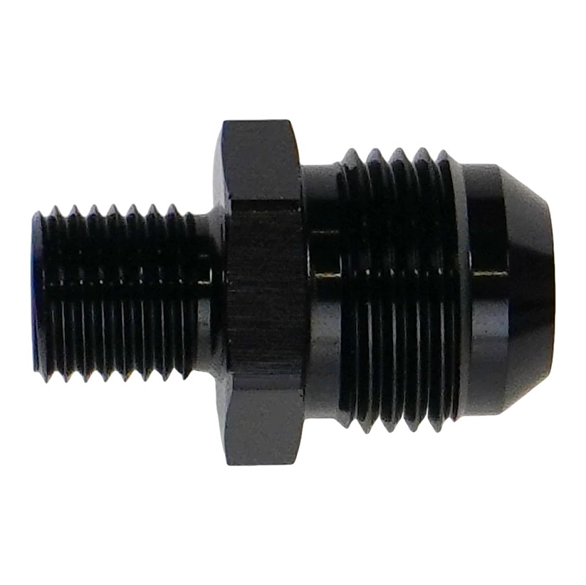 DeatschWerks 10AN Male Flare to M14x1.5 Metric Male Adapter - 6-02-0624-B
