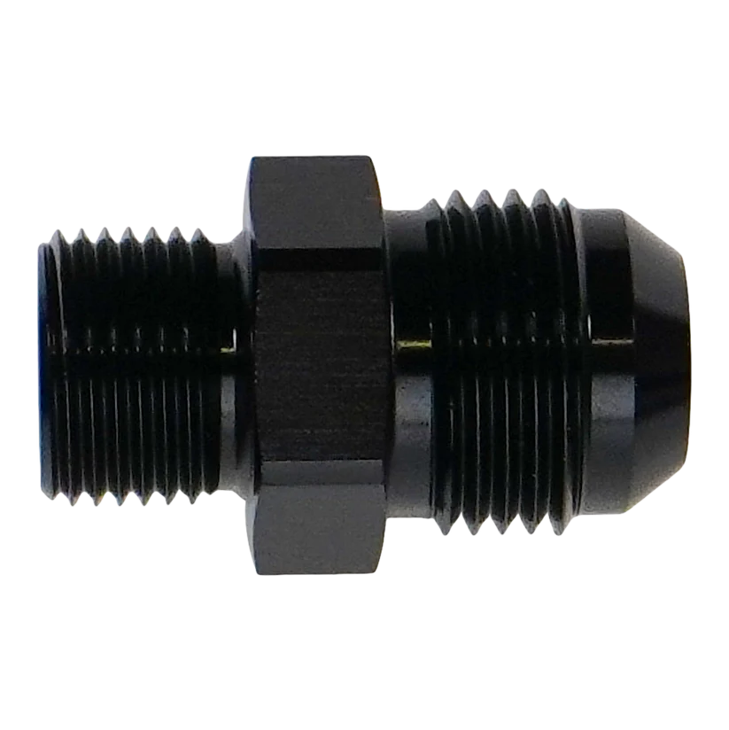 DeatschWerks 10AN Male Flare to M18x1.5 Metric Male Adapter - 6-02-0626-B