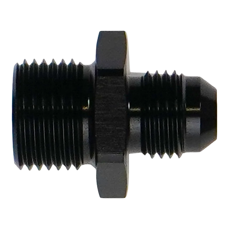 DeatschWerks 6AN Male Flare to M18x1.5 Male Inverted Flare Adapter - 6-02-0642-B