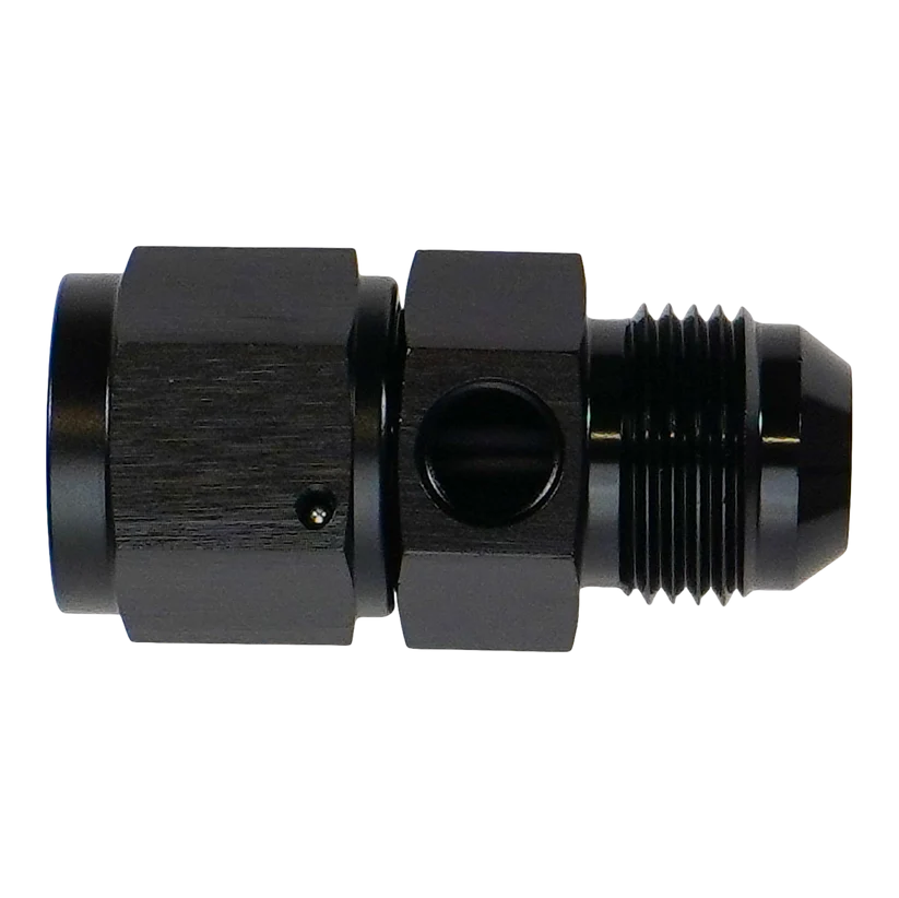 DeatschWerks 10AN Male Flare to Female Flare Swivel with 1/8th npt - 6-02-0775-B