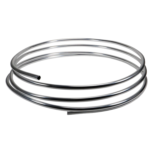 DeatschWerks 6AN Aluminum Hard Tubing 20ft Anodized Clear - 6-02-1101-20