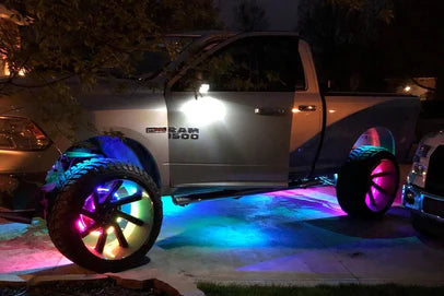 Oracle LED Illuminated Wheel Rings 4215-332 - ColorSHIFT Dynamic - ColorSHIFT - Dynamic ORACLE Lighting