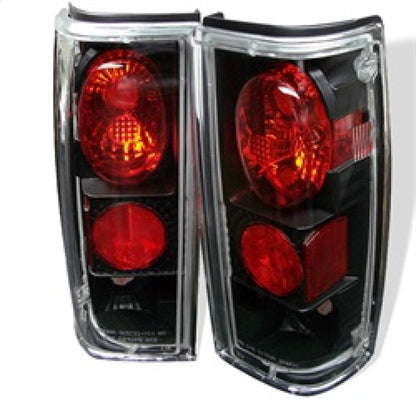 Spyder Chevy S10/S10 Blazer 82-93/GMC Jimmy 82-94 Euro Style Tail Lights Black ALT-YD-CS1082-BK SPYDER