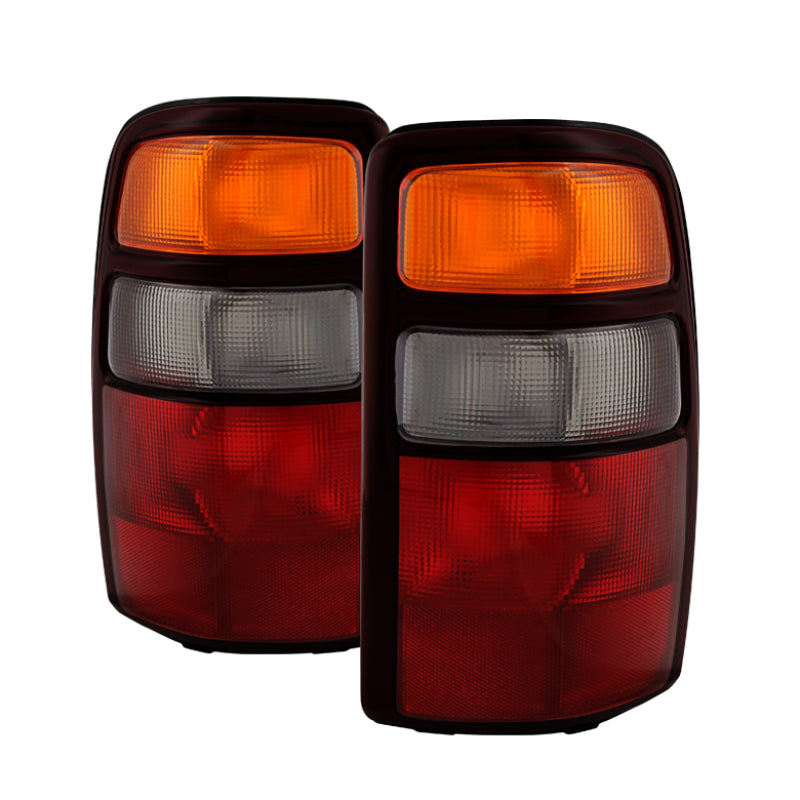 Xtune Chevy Suburban TahOE 04-06 Tail Lights w/Out Black Rim- OEM ALT-JH-CSUB04-OE-RAC SPYDER