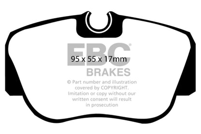 EBC GreenStuff Front Brake Pads - DP2778 EBC