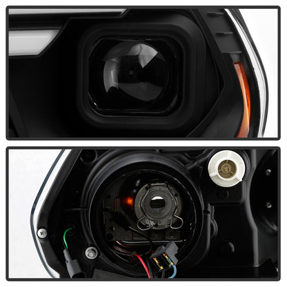 Spyder Dodge Durango 11-13 Halogen Model Only Projector Headlights - Black PRO-YD-DDU11SI-BK SPYDER