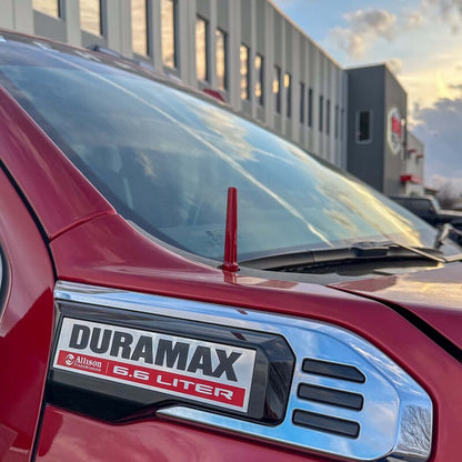 Wehrli 20-25 Chevy Silverado Billet TIG Torch Stubby Antenna - Bronze Chrome - WCF100049-BC