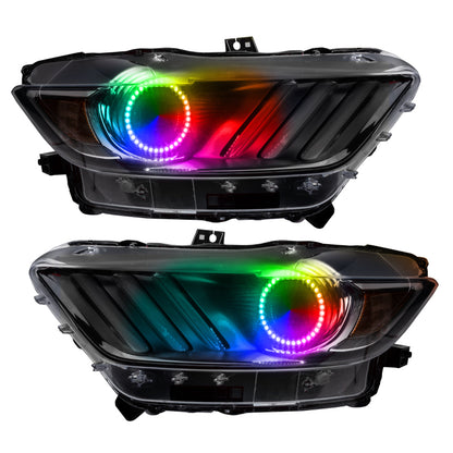 Oracle Ford Mustang 15-17 Halo Kit - ColorSHIFT ORACLE Lighting