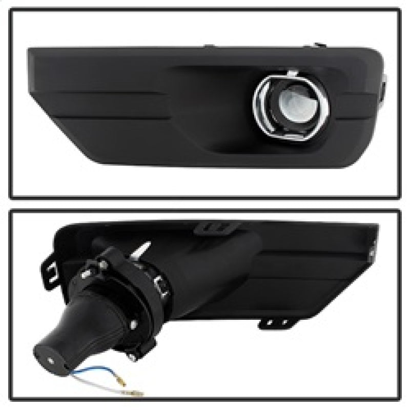 Spyder GMC Acadia 2013-2015 OEM Fog Light W/Universal Switch- Clear FL-GAC2013-C SPYDER