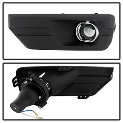 Spyder GMC Acadia 2013-2015 OEM Fog Light W/Universal Switch- Clear FL-GAC2013-C SPYDER