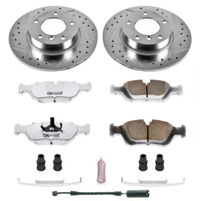 Power Stop 95-99 BMW 318ti Front Z26 Street Warrior Brake Kit PowerStop