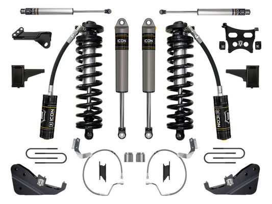 ICON 2023 Ford F250/F350 4-5.5in Stage 3 Coilover Conversion System