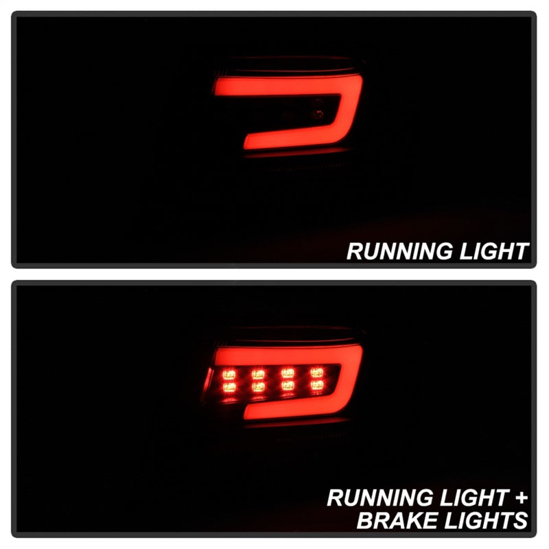 Spyder 08-11 Subaru Impreza WRX 4DR LED Tail Lights - Black Smoke ALT-YD-SI084D-LED-BSM SPYDER