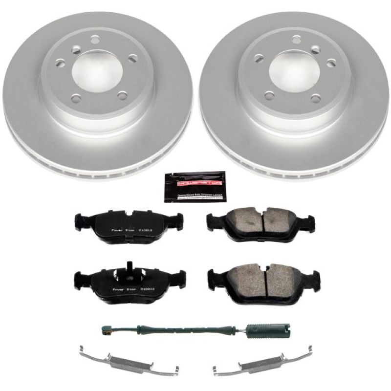 Power Stop 01-02 BMW Z3 Front Z23 Evolution Sport Coated Brake Kit PowerStop