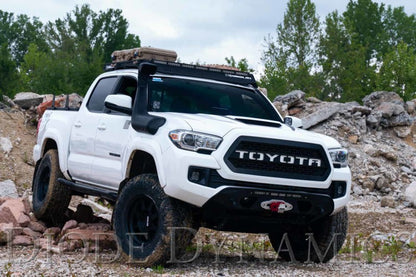 Diode Dynamics 16-21 Toyota Tacoma Stage Series 2in LED Ditch Light Kit - Yellow Pro Combo Diode Dynamics