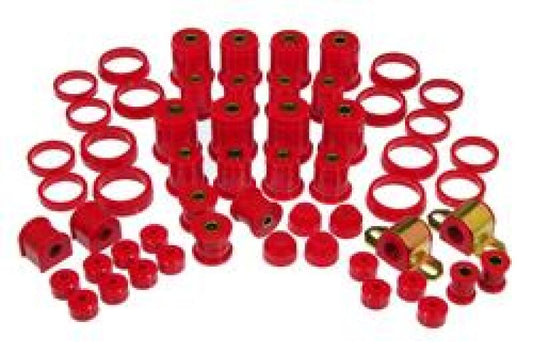 Prothane Total Vehicle Suspension Bushing Kit for 1993–1998 Jeep Grand Cherokee, Red – 1-2016