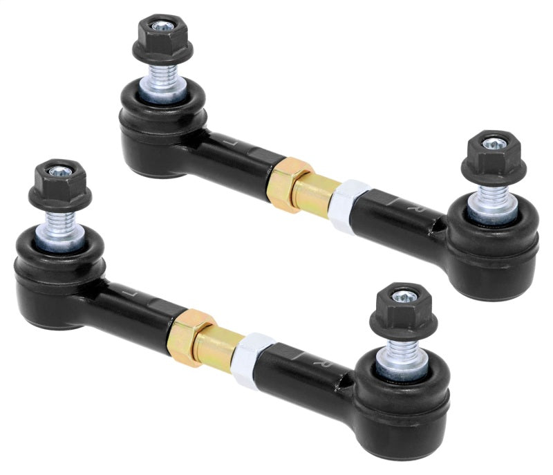 RockJock Adjustable Sway Bar End Link Sealed Rod End Joint 3 1/2in Long 1/2in LH/RH Thread RockJock