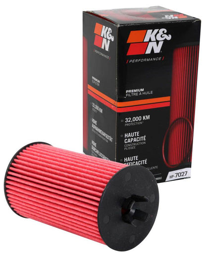 K&N Performance Oil Filter for 09-19 GM 1.4L / 1.6L / 1.8L w/ Hengst Filter Housing K&N Engineering