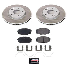 Load image into Gallery viewer, Power Stop 17-19 Kia Soul Front Semi-Coated Rotor Kit